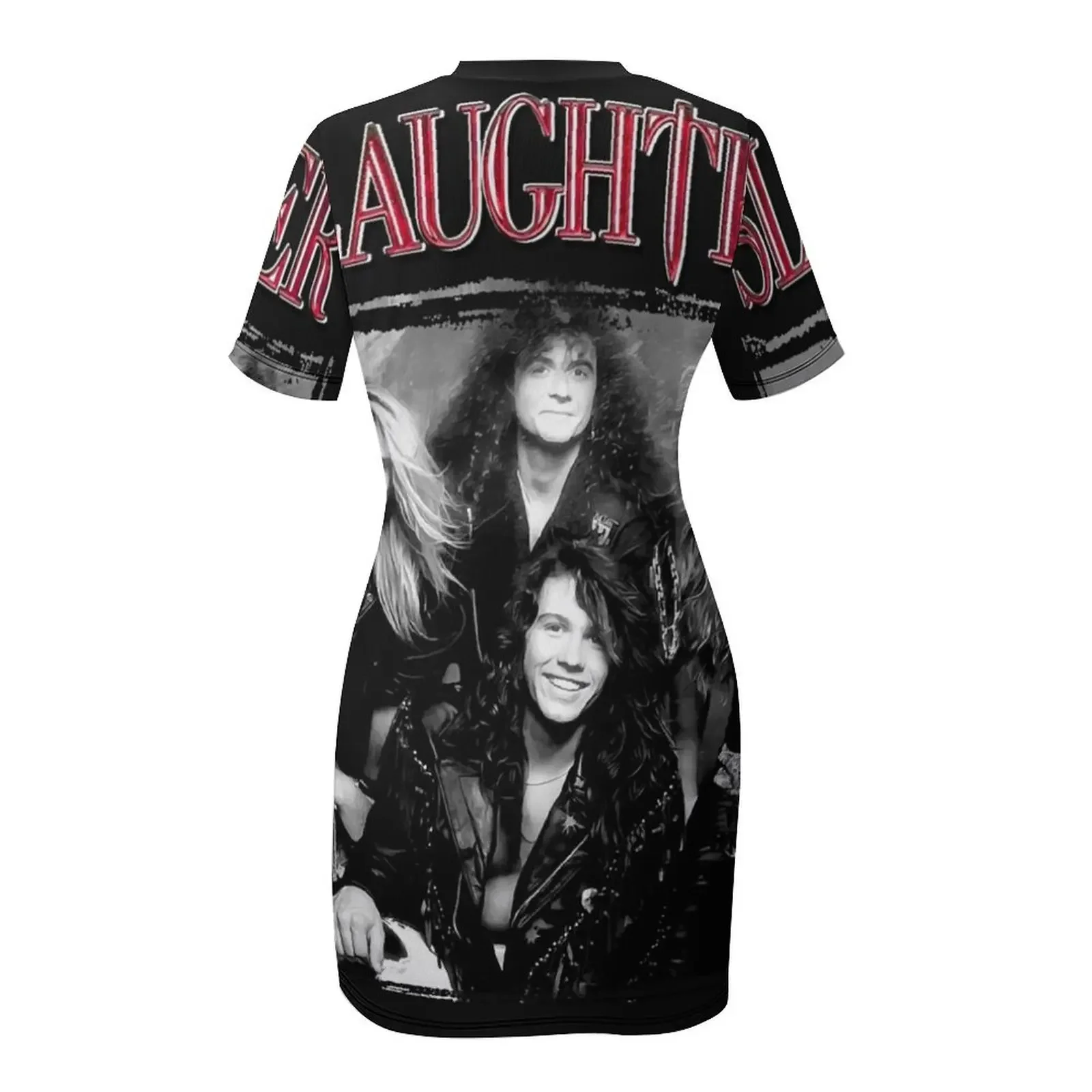 Slaughter band Klassiek T-shirt Jurk met korte mouwen dameskleding Jurk