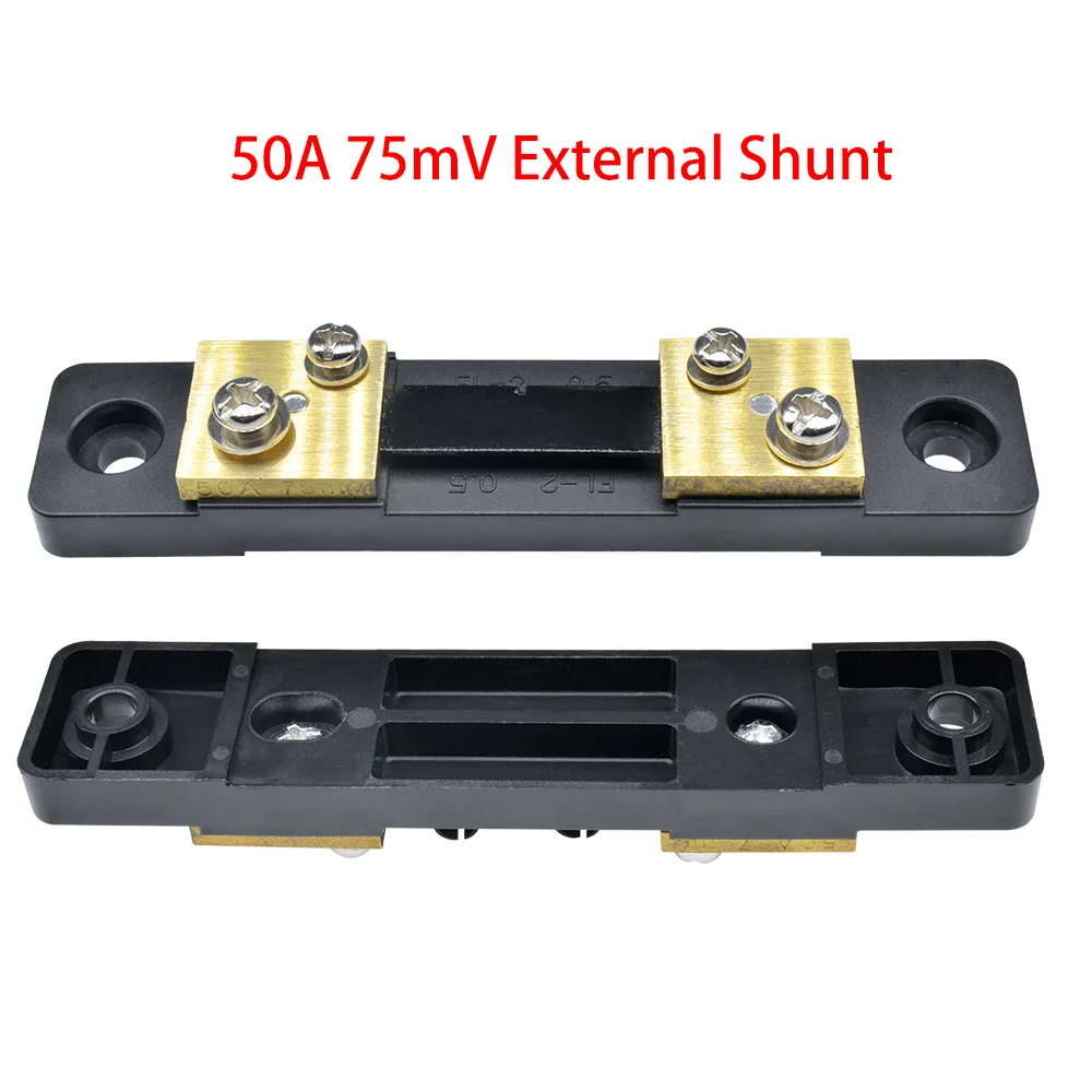 10A 20A 30A 50A 100A 200A 300A 75mV 外部シャントアンプメーターシャント抵抗器抵抗 DC 電圧電流計測定