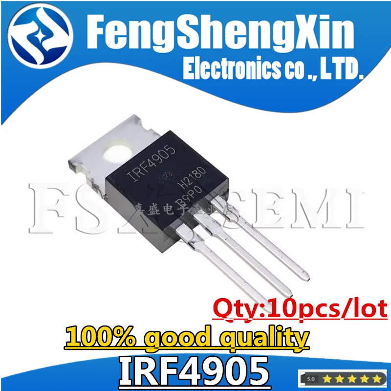 

10pcs/lot IRF4905 IRF4905PBF TO-220 Power MOSFET