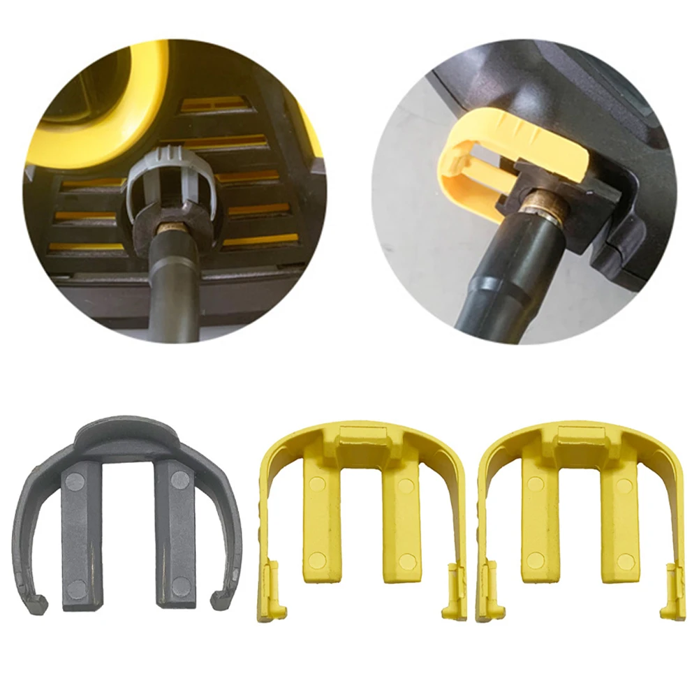 3pcs C Clip With 1pc Hose Clamp For Karcher K2 K3 K7 Pressure Washer Triggers Lock Quick Connector Replacement Spare Parts