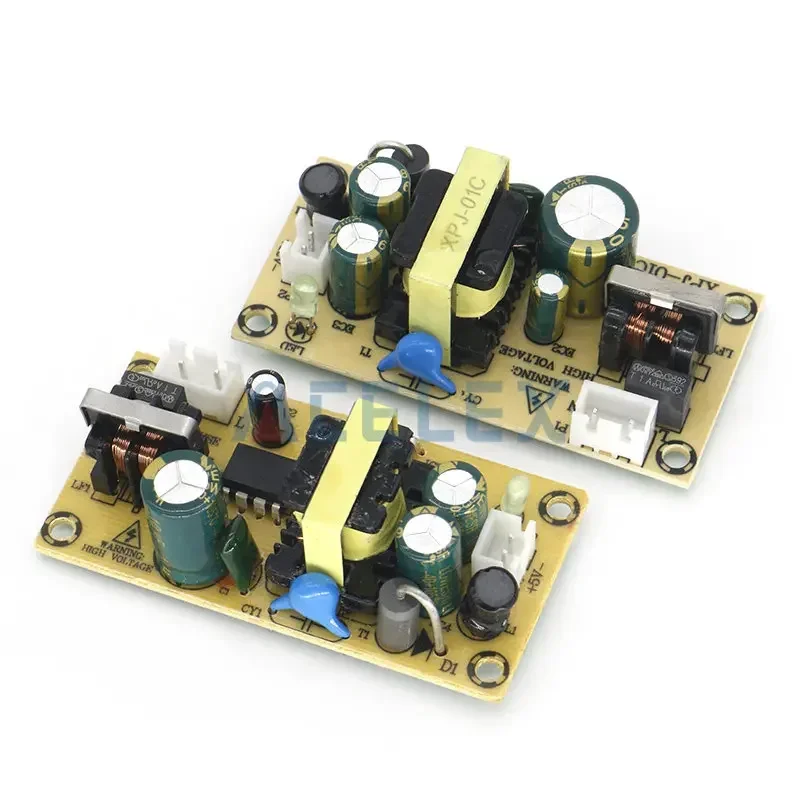 AC-DC 12V 1.5A 5V 2A Switching Power Supply Module  Bare Circuit 100-265V to 12V 5V Board TL431 regulator for Replace/Repair