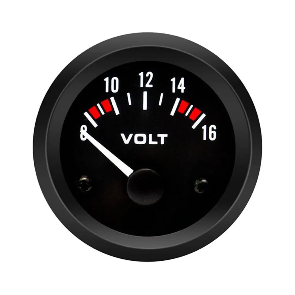 Car Voltmeter High Performance Voltage Gauge for Bicycle Automotive Car