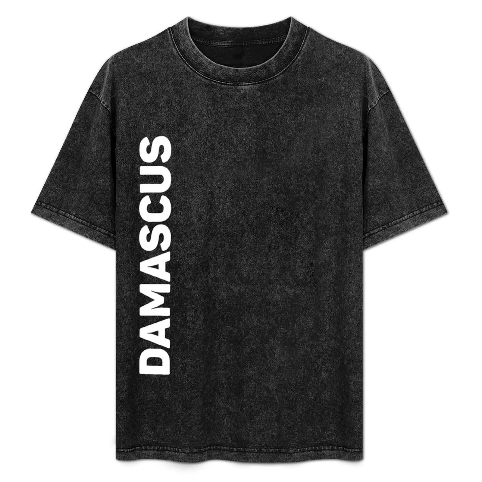 Damascus T-Shirt kawaii clothes oversized graphic tee Short sleeve tee customizeds men clothings