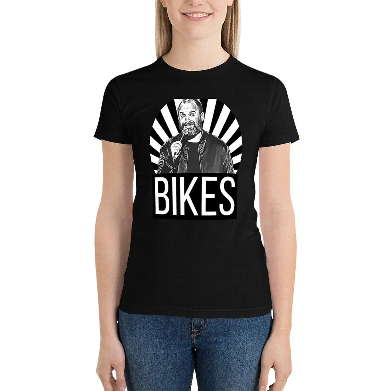 Bikes - Tom Segura T-Shirt summer clothes funny t-shirts for Women graphic tees funny