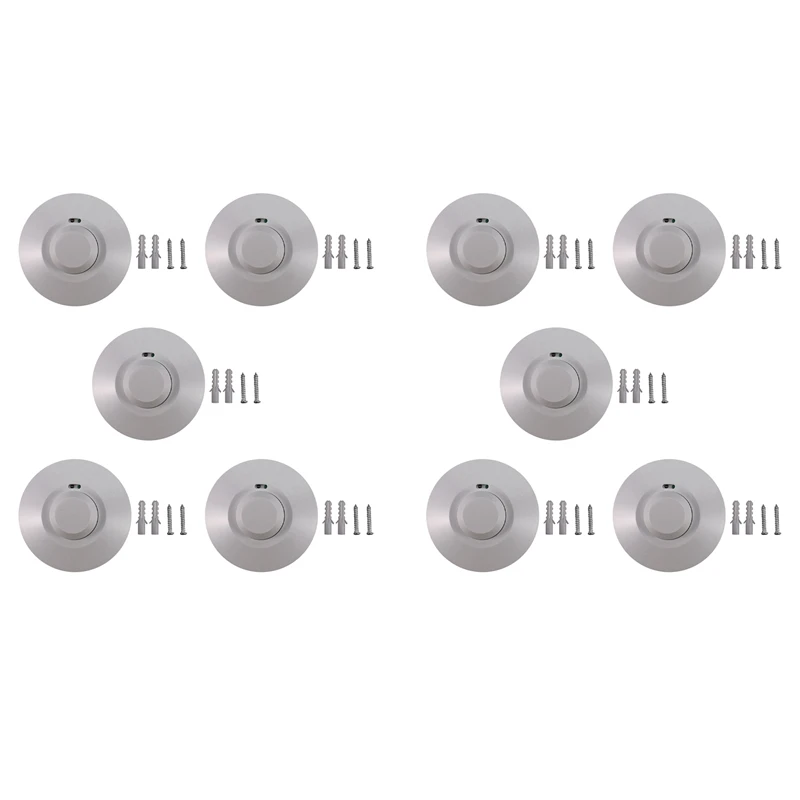 10X 220V 800W Microwave Sensor Pir Occupancy Body Motion Detector Light Switch