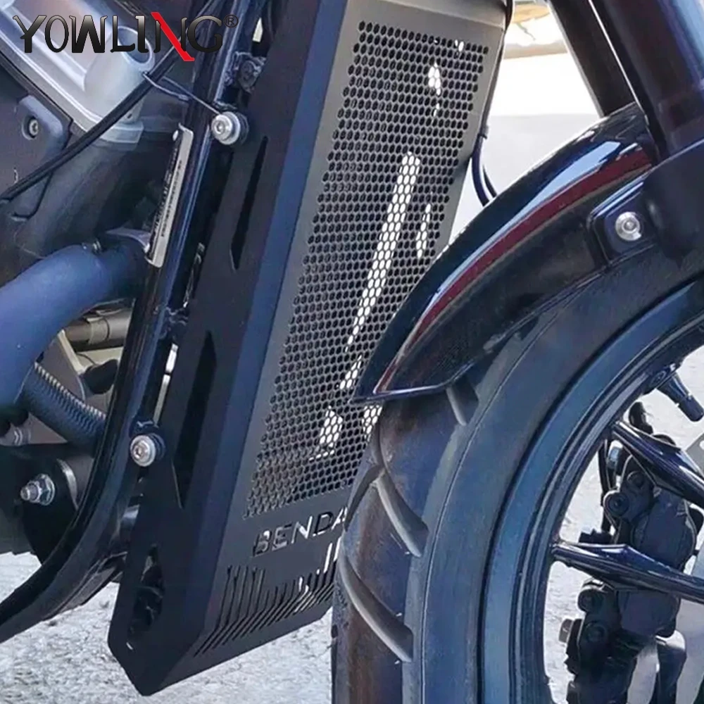 

FOR BENDA BD300 Aluminium Heat Shield Pan Fuel Tank Guard Protector Cooler Radiator Guard Cover Protector Motorcycle Accessories