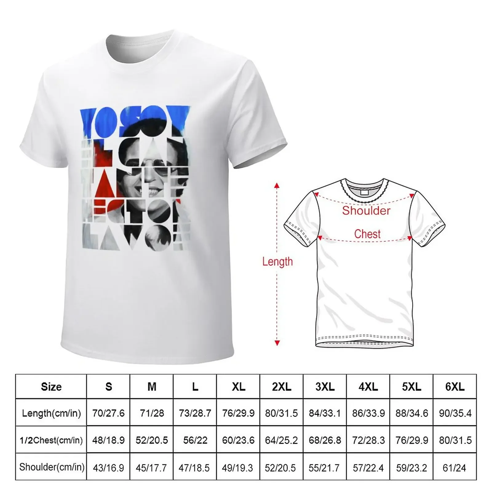 Hector Lavoe El Cantante Puerto Rico T-Shirt Short sleeve tee aesthetic clothes hippie clothes T-shirts for men cotton