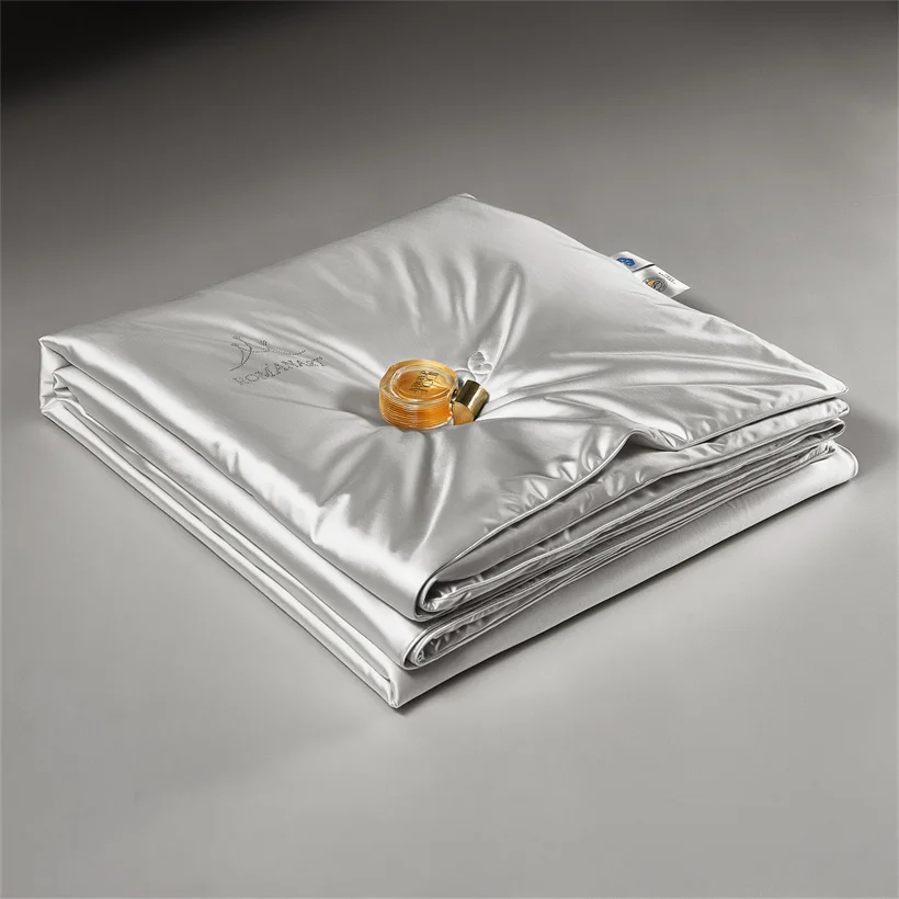 Luxuriöse Maulbeerseide-Decke, Sommerdecke, Klasse A, 100 % Seide, kühlende Decken, Einzel-, Doppel- und Queen-Size, weiche, leichte Bettdecke