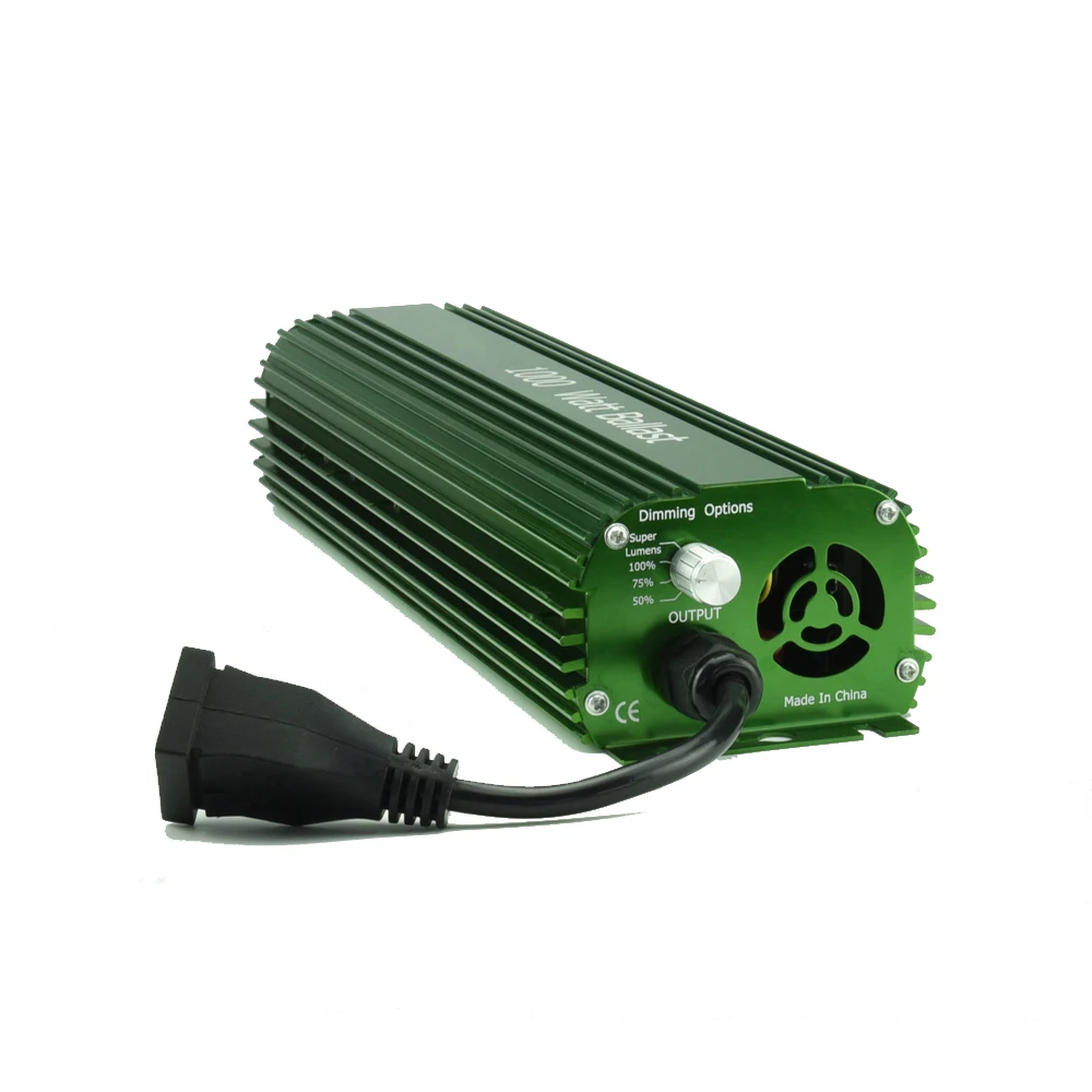 

1000W Electronic Ballast with Fan-Cooled Air Cooling System 120-240V Hid Grow Light for Indoor Greenhouse Horticulture
