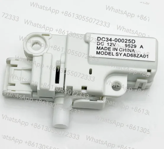 100% New  DC34-00025D Washing Machine Door Lock For Samsung Drum Washer WW90K74150OX/SC/OW Spare Parts