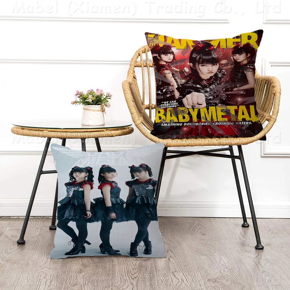 Babymetal Cushion Cover 30x50 Polyester Sofa Cushions Decorative Throw Pillows Home Decoration Pillowcover