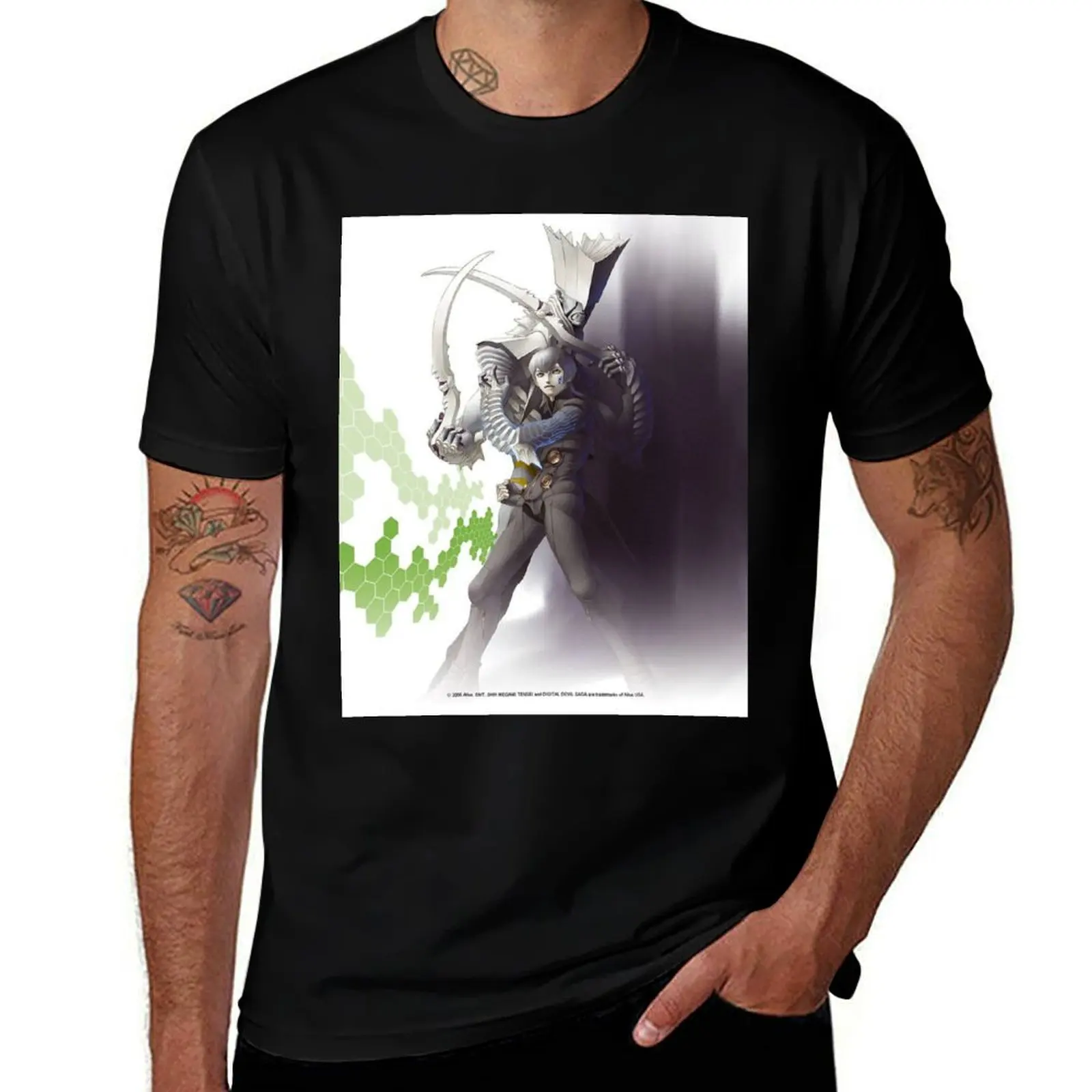 

Digital Devil Saga Cover Art T-Shirt t shirt men 100% cotton luxury brand man t shirt cotton T-Shirt