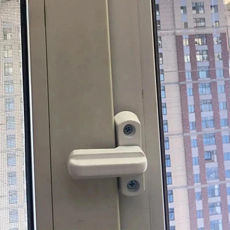 

Plastic Steel Window T-lock Casement Door and Window Lock Plastic Steel Door and Window Accessories Buckle Anti-theft Lock