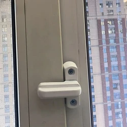 Plastic Steel Window T-lock Casement Door and Window Lock Plastic Steel Door and Window Accessories Buckle Anti-theft Lock