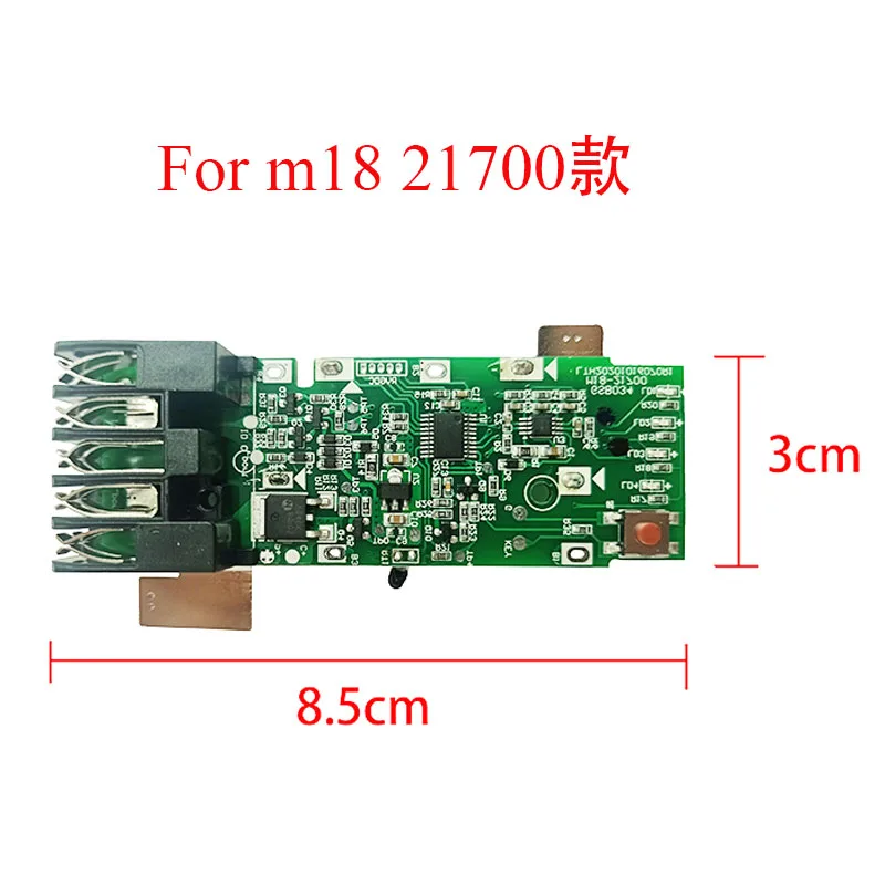 Boîtier en plastique pour batterie au lithium, carte de protection de charge, coque pour Milwaukee m18, 18V, 8Ah, 10x21700, Eddie ion