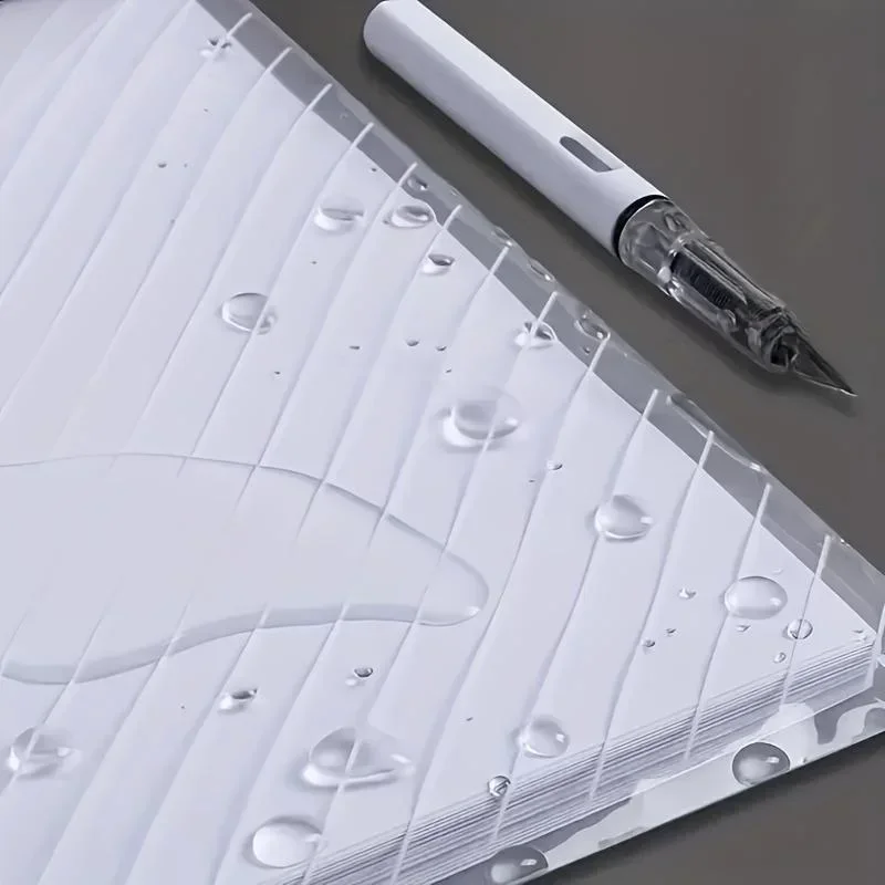 5 pçs cor aleatória à prova dwaterproof água saco de arquivo de grande capacidade saco de armazenamento de papel de teste documentos organizador escritório em casa escola estacionária