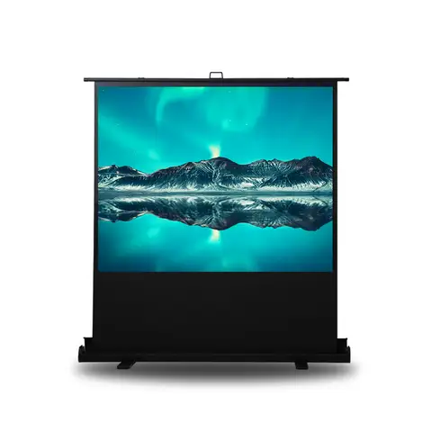 엑스젠 100인치 4:3 고급 유압스크린 EXZEN MV100 빔프로젝터스크린 프로젝터스크린 빔스크린 Projector Screen