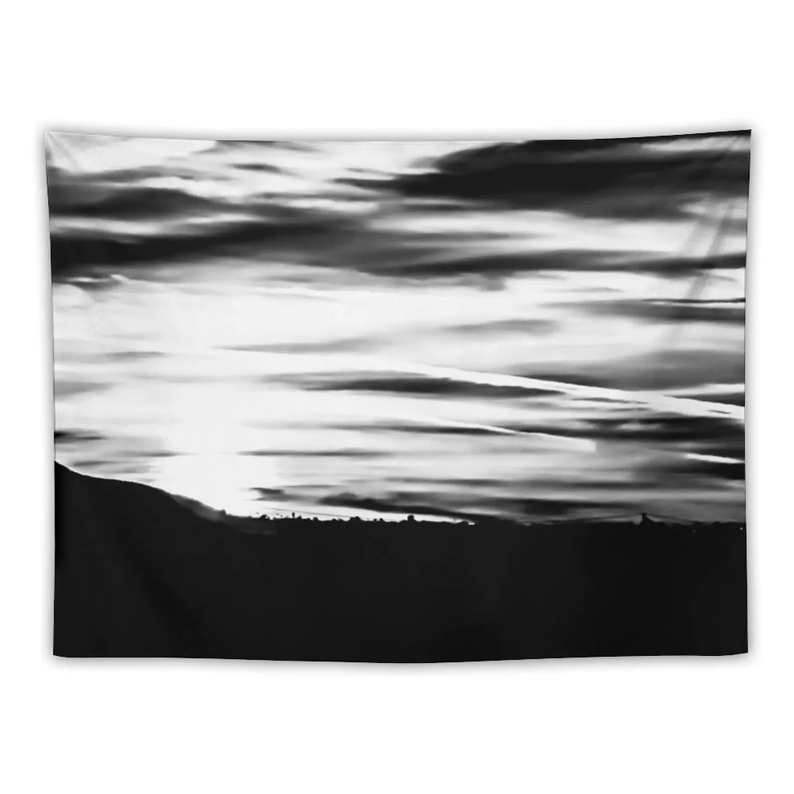 

Colorless Sunset Tapestry Carpet On The Wall Christmas Decoration For Bedroom Tapestry