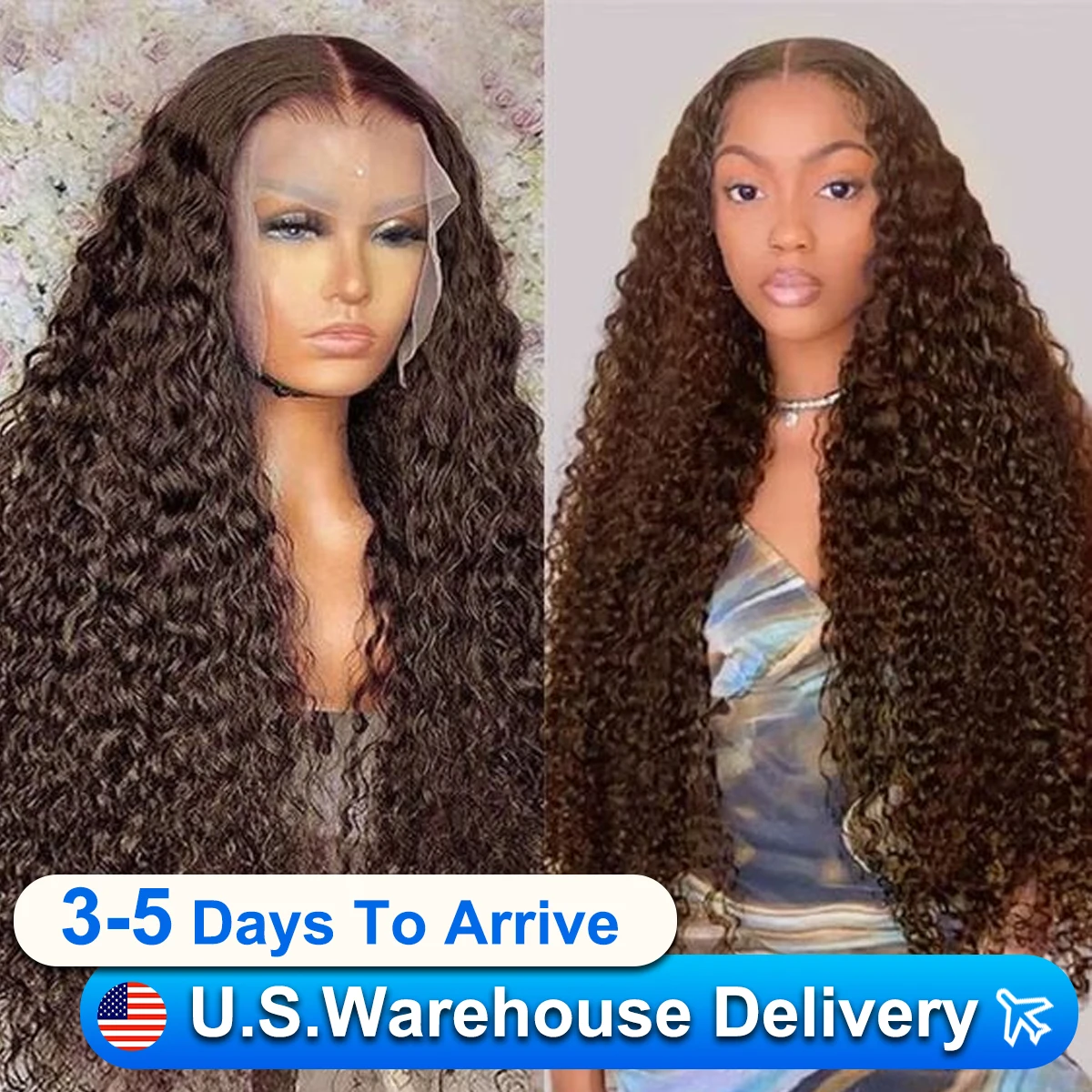 

180% Brown 13x4 Deep Wave Lace Frontal Wig 30 34 Inch Deep Curly Brazilian 13x6 Lace Front Human Hair Wigs For Women