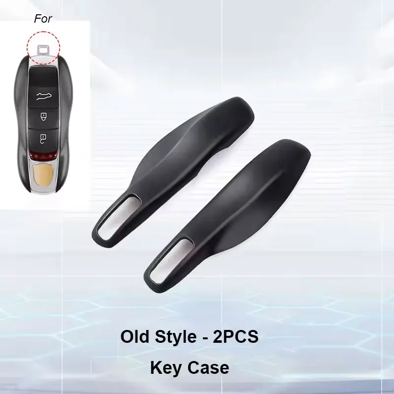 

Car Key Case Button Pad Modified Shell Middle Frame Key Accessories For Porsche Cayenne Panamera Macan 911 718 Cayman Boxster