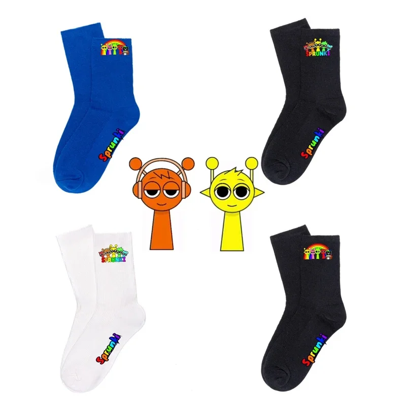 

Цветные носки с героями мультфильмов, версия носков средней длины, цветные хлопковые носки с героями мультфильмов, ворсовые носки, декоративные предметы для мальчиков и девочек
