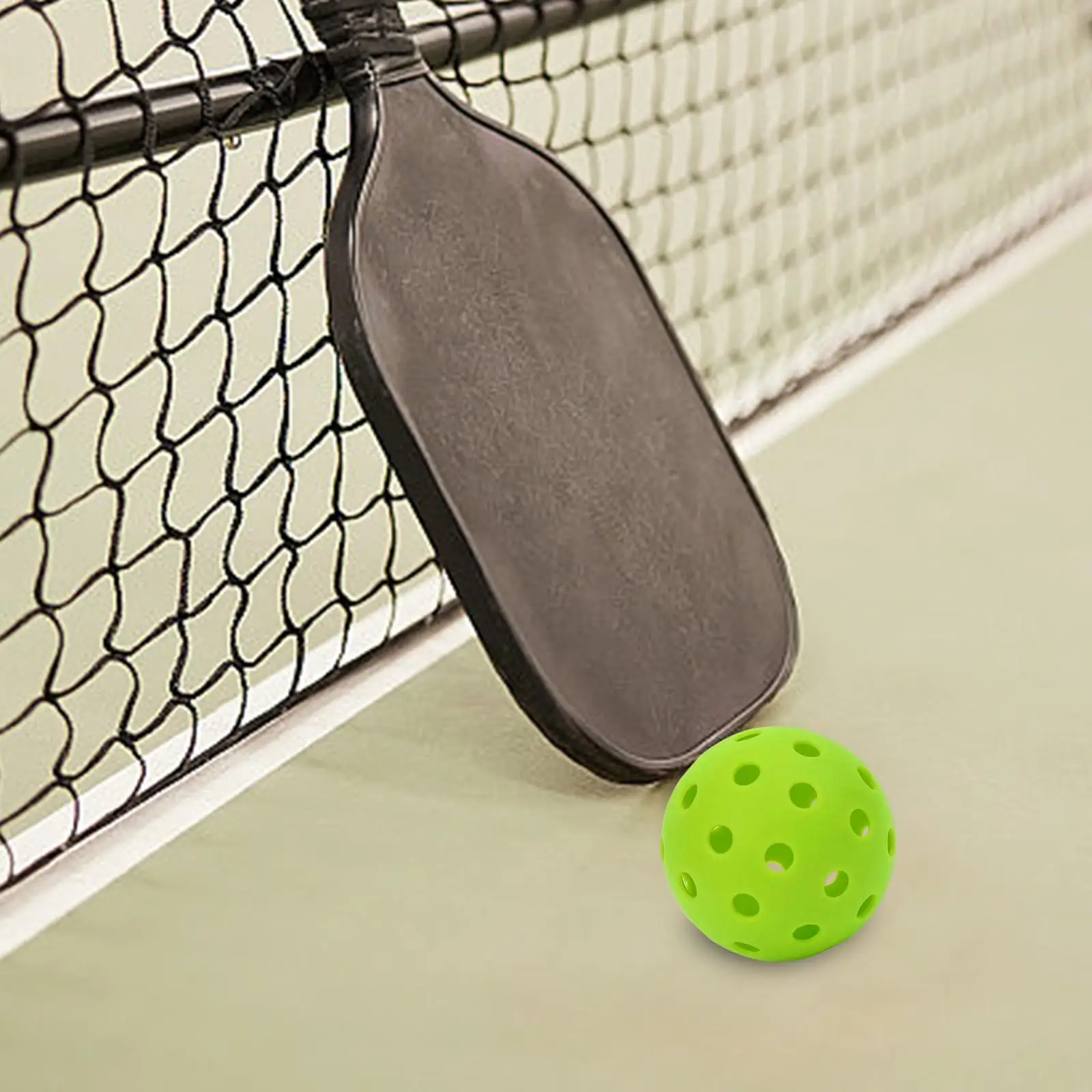 Light Up Pickleball Ball 40 Holes Glow in The Dark Durable Professional Pickle