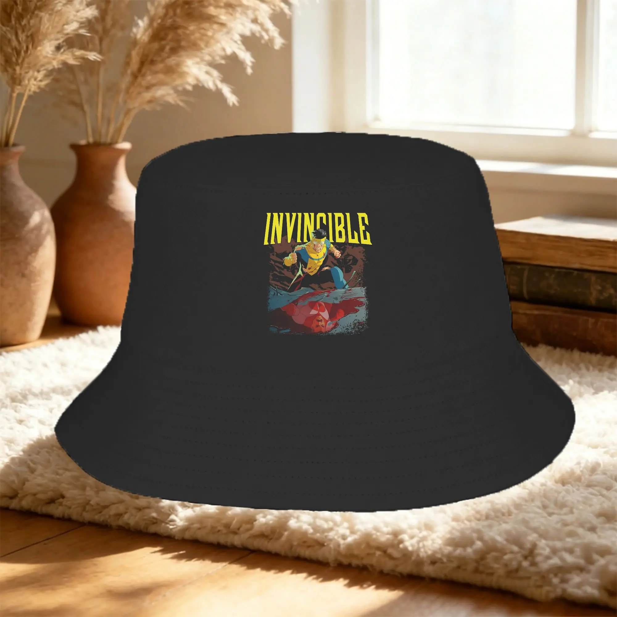 Street Invincible Mark Grayson Hero Bucket Hat Unisex Leichter Fischerhut Frühlings-Picknick-Kopfbedeckung Boonie Hat