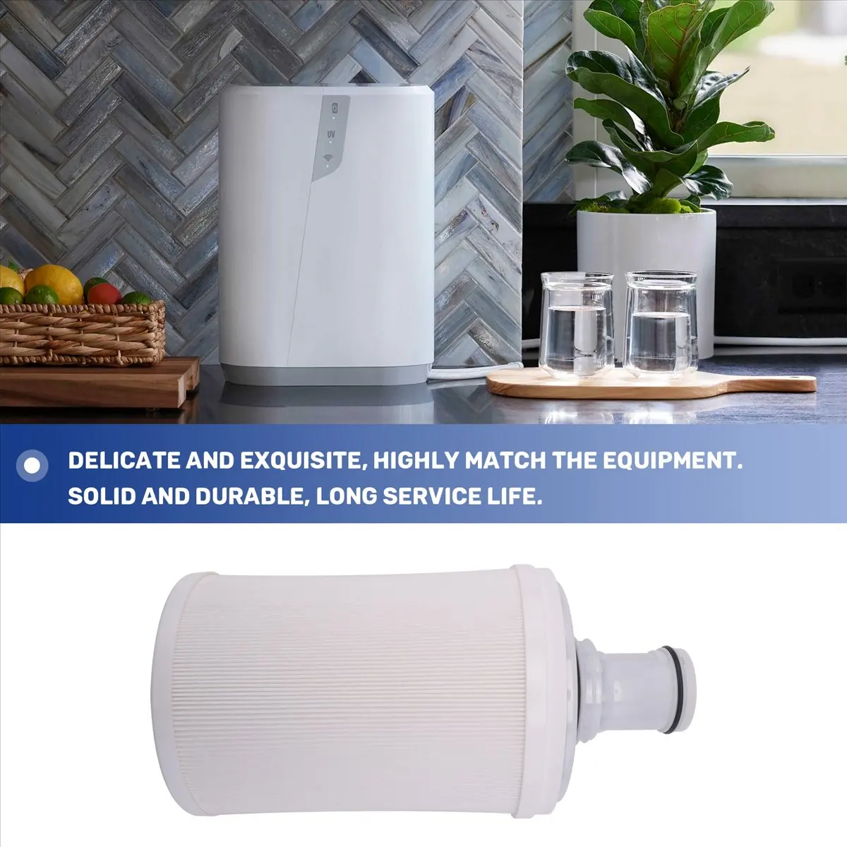 A59P جديد لمرشح تنقية المياه 100188CH 100186M مرشح أمامي للحزام بالأشعة فوق البنفسجية #6