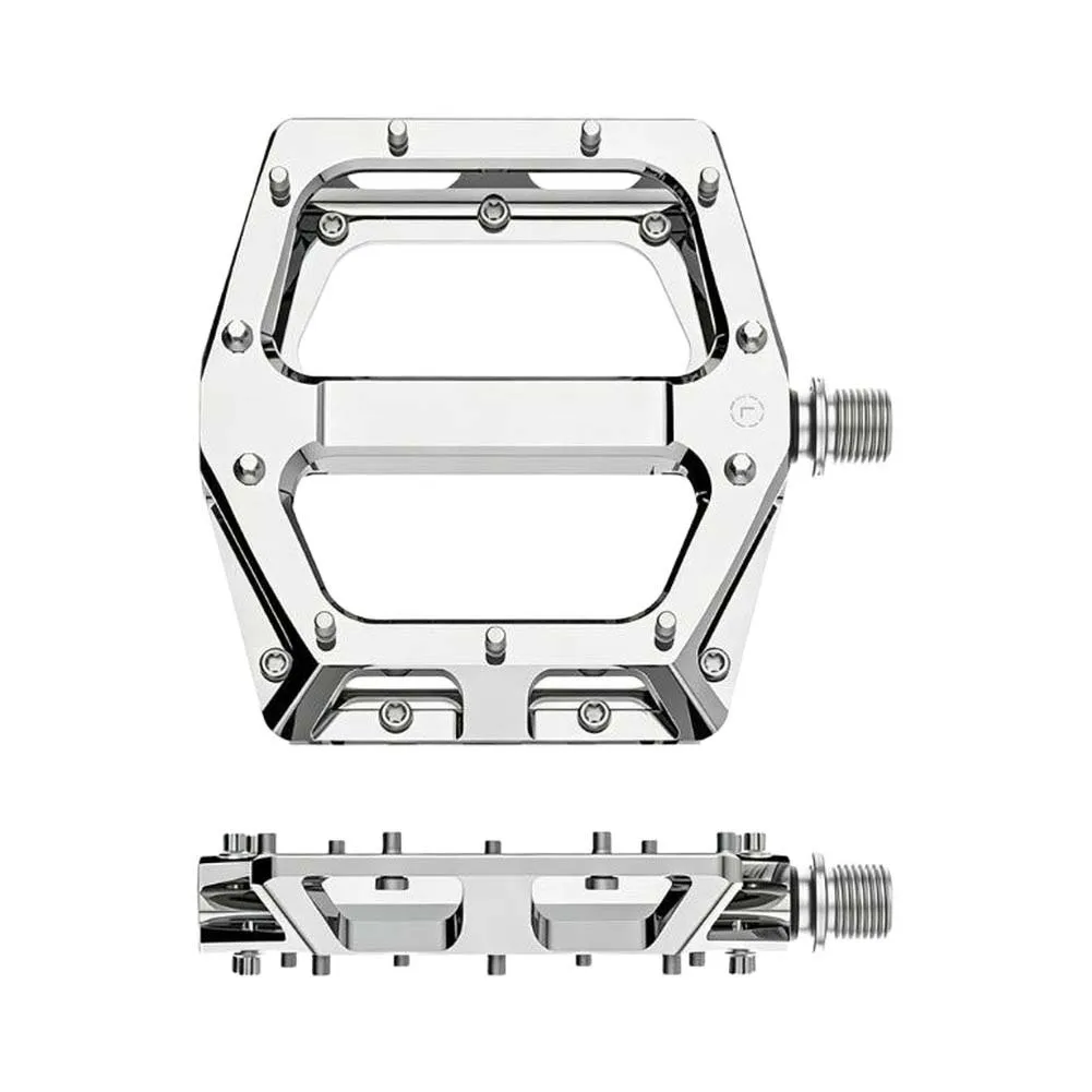 For Mountain Bike Pedals with Sealed Bearings and Dual-Sided Threading for Consistent Performance on Rough Terrain
