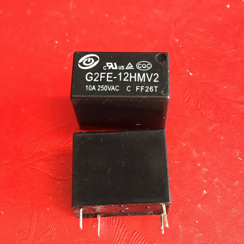 G2FE-12HMV2-12VDC Relay NEW 4 Pin One Set Normally NO for Home Appliances Same as HF32F-012 Universal