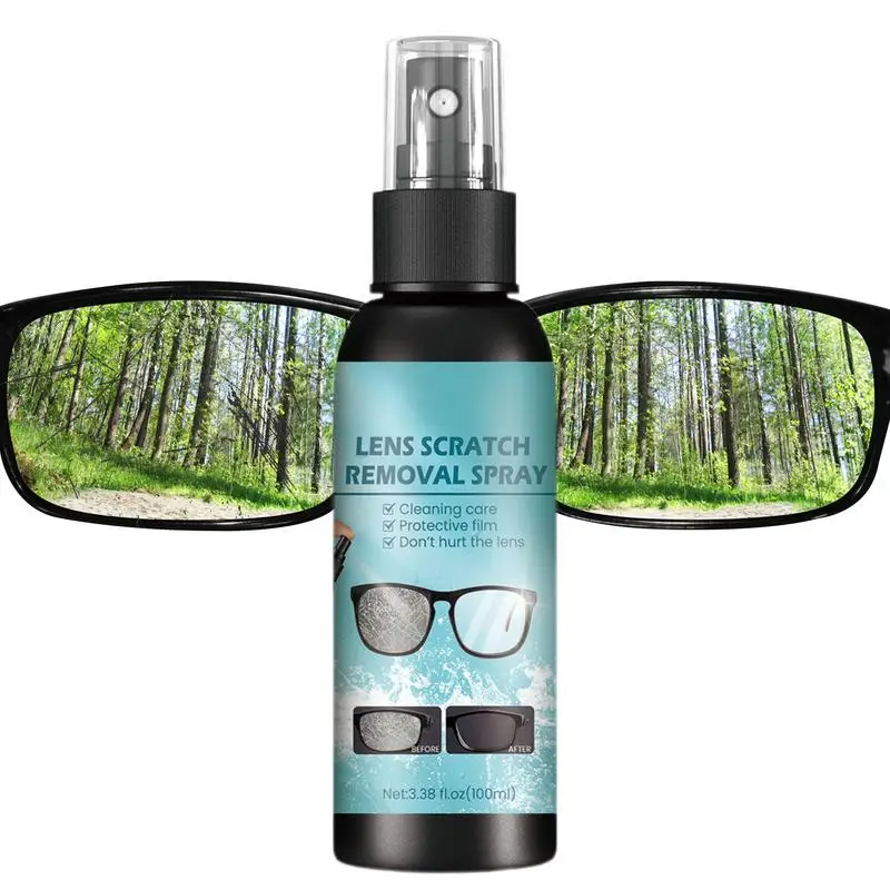 Eyeglass Cleaner Spray Lens Cleaner Cleaning Spray Portable Lens Cleaning Solution Streak Free Sunglass Cleaner For Eye Glass