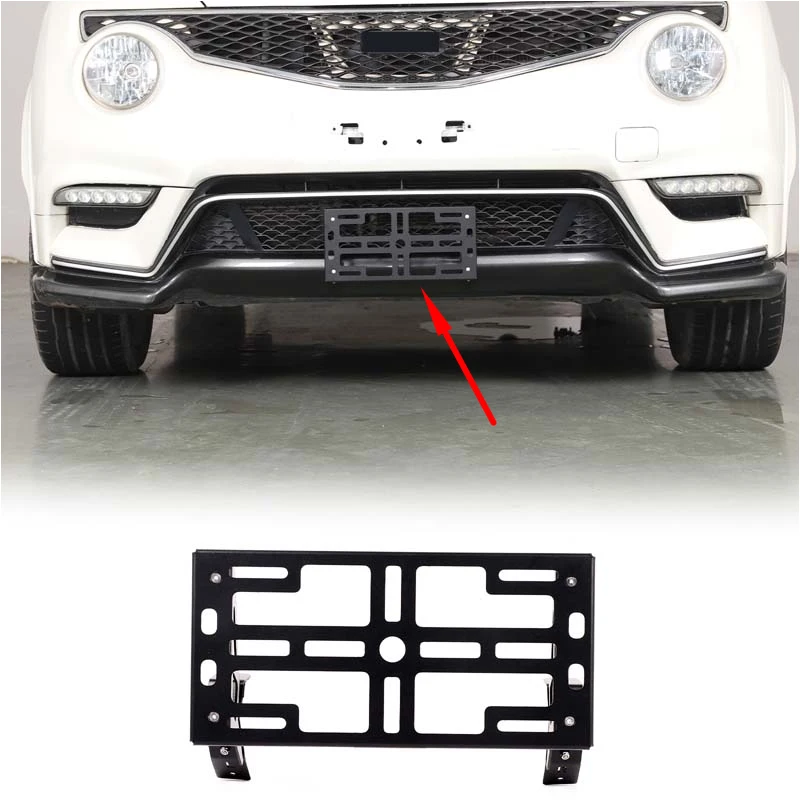 For 2011-2019 Nissan Juke/Infiniti ESQ front license plate frame, car front license plate frame, auto accessories (US version)
