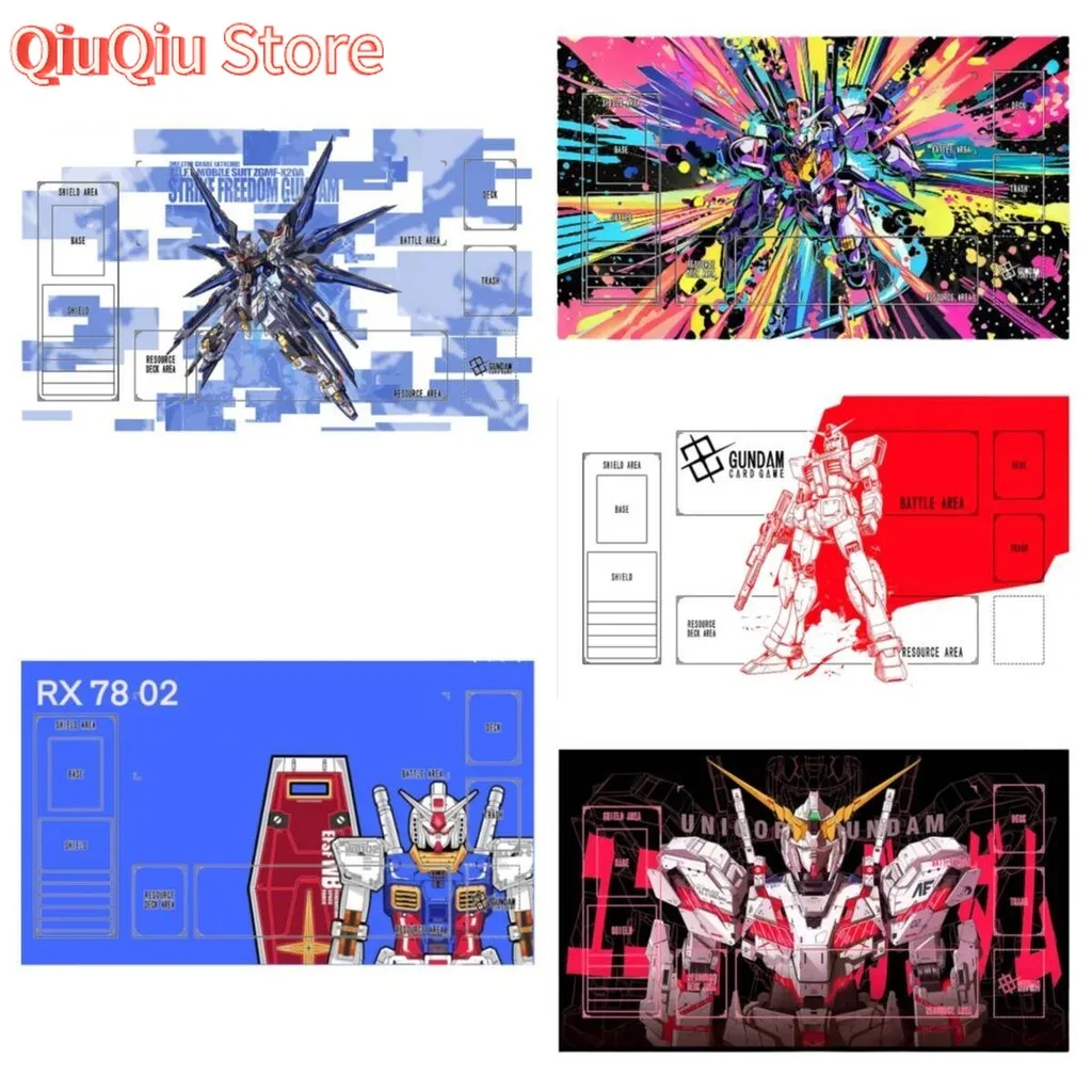 

600*350*2 мм BANDAI аниме игра Gundam GCG DIY аксессуар карты игровой коврик единорог RX78 Воздушная свобода коллекция хобби подарочные игрушки