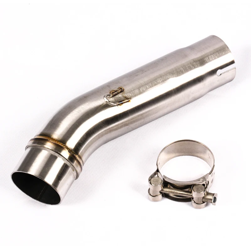 For Honda CB400 CB400SF 2008-2017 Motorcycle Exhaust Middle Connect Link Pipe Stainless Steel Slip On 51mm Muffler Escape