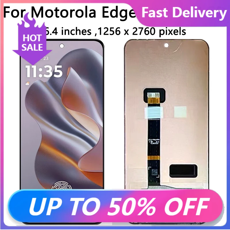 

6.4'' XT2427-4 for Motorola Edge 50 Neo LCD for Moto Edge50 Neo Display Touch Screen Digitizer Assembly Replacement Fast delive