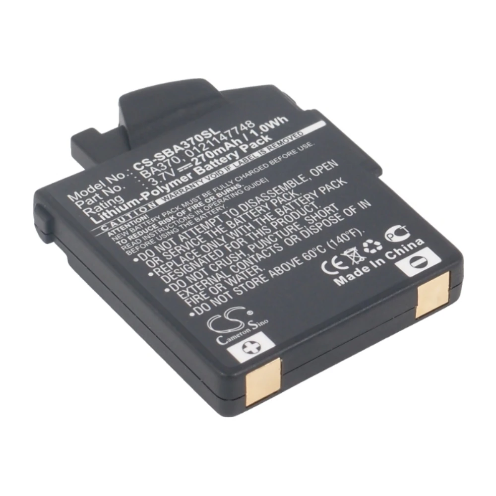 

Li-Polymer Wireless Headset Battery for Sennheiser, 3.7V, 270mAh, Compatible Models: 450 TRAVEL, 550 Travel, MM 400, MM 400-X