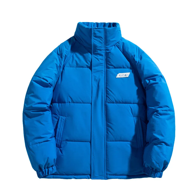 Winter Warm Thick Parkas Women's Jacket Loose Student Cotton Padded Coat Designer Cotton Jacket Zipper Long Sleeve Top Parka