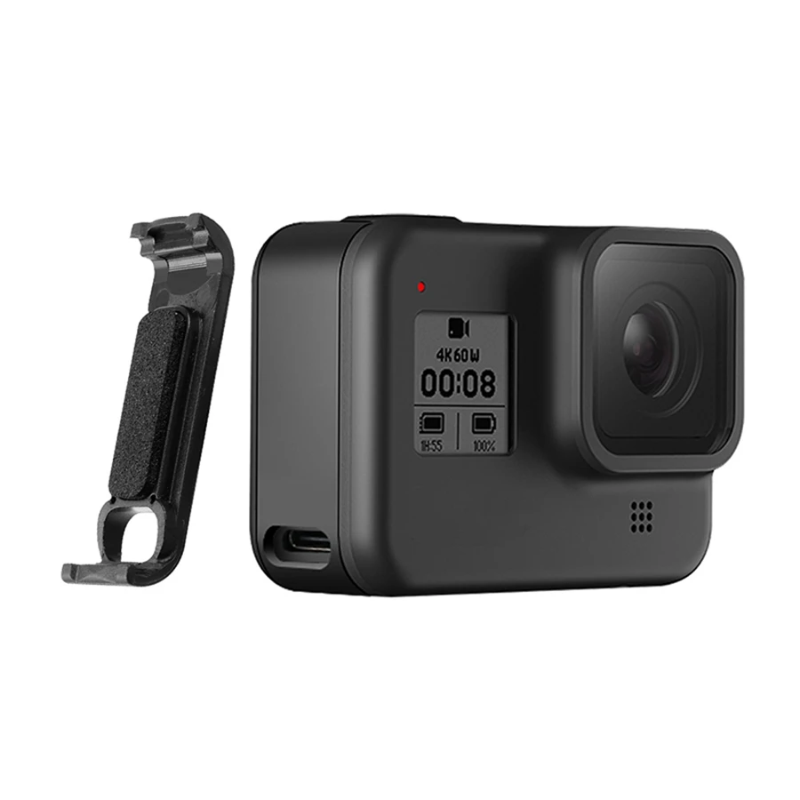 Penutup baterai Untuk GoPro Hero8 cangkang pelindung desain Port isi ulang untuk aksesori kamera olahraga GoPro