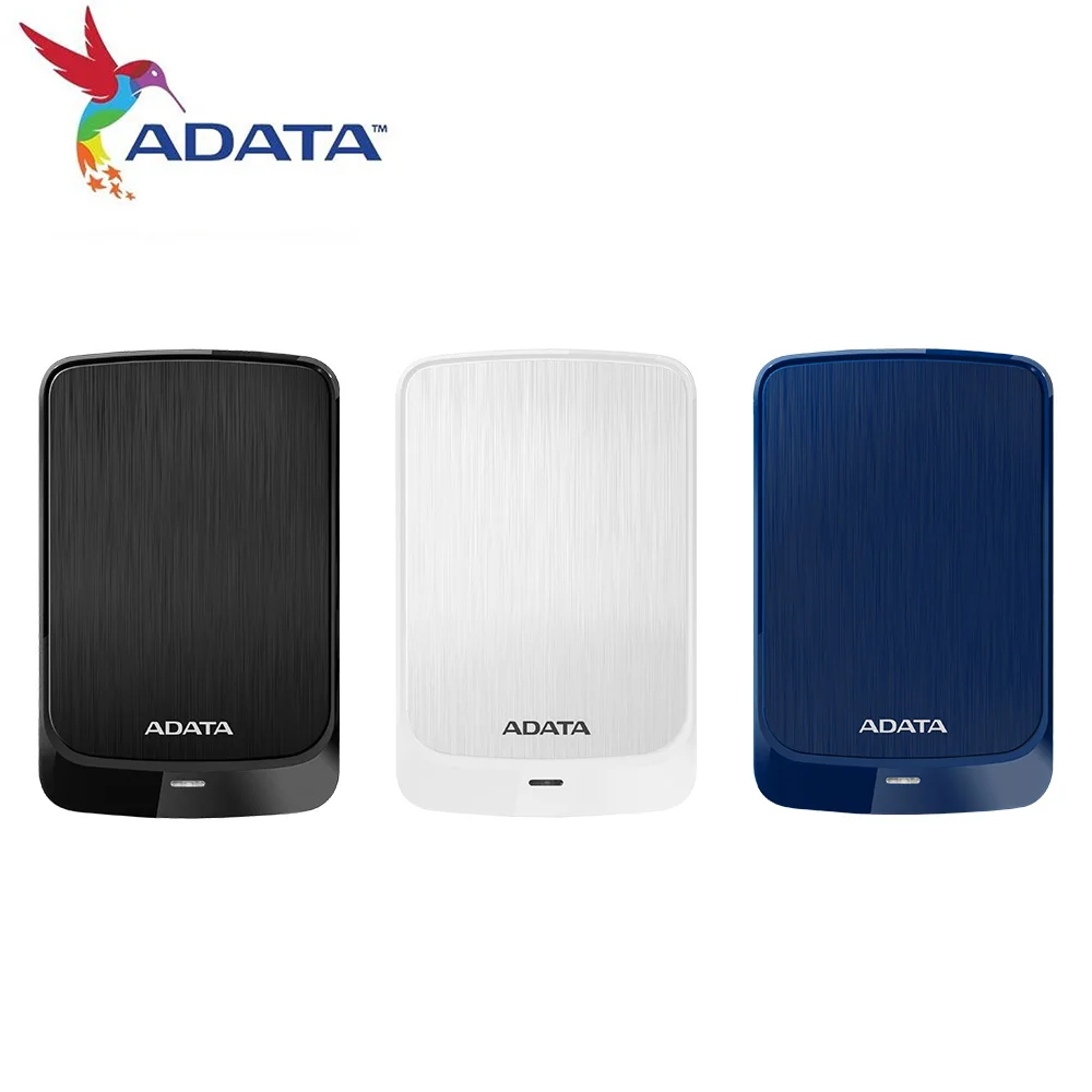 Внешний жесткий диск ADATA HV320, 1 ТБ, 2 ТБ, внешний портативный жесткий диск USB 3.2 Gen1, новый и оригинальный