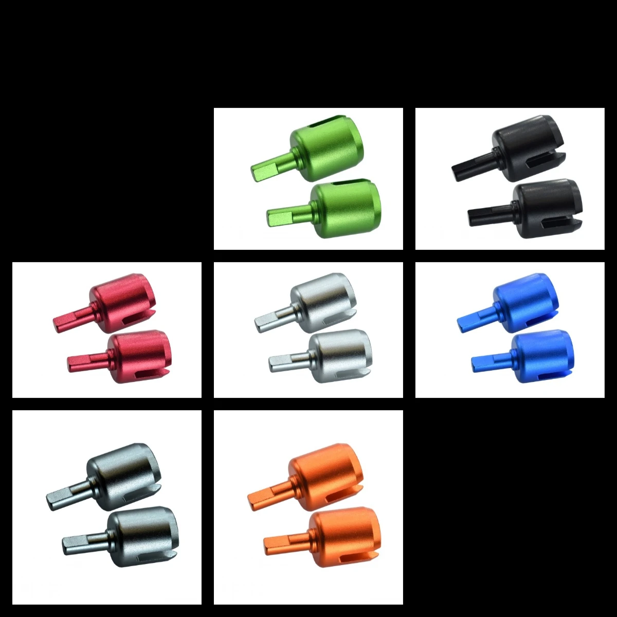 

ALUMINIUM DIFFERENTIAL JOINT -1PR FOR TAMIYA​-DT03