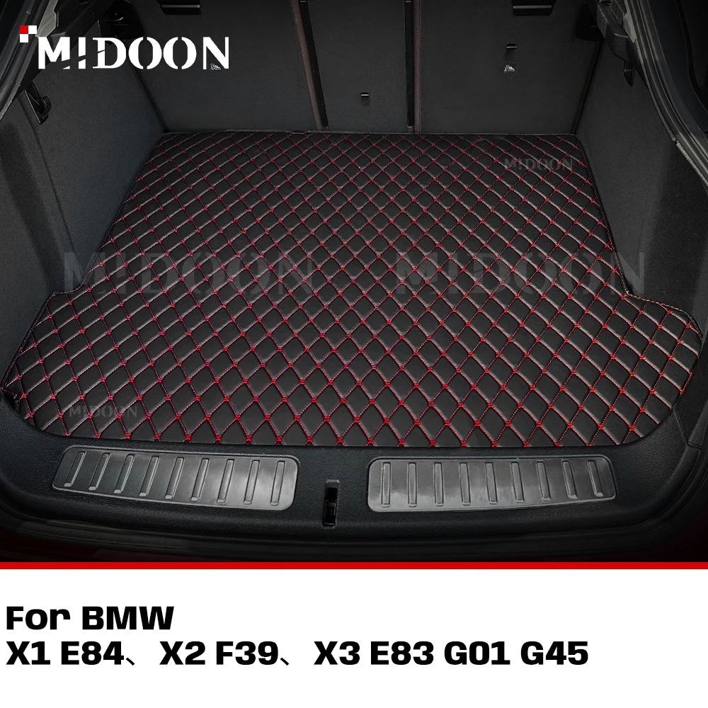 

Для BMW X1 E84、X2 F39、X3 E83 G01 G45 Коврик в багажник автомобиля на заказ, противогрязная накладка, защитный коврик, вкладыш для багажника, авто аксессуары для интерьера