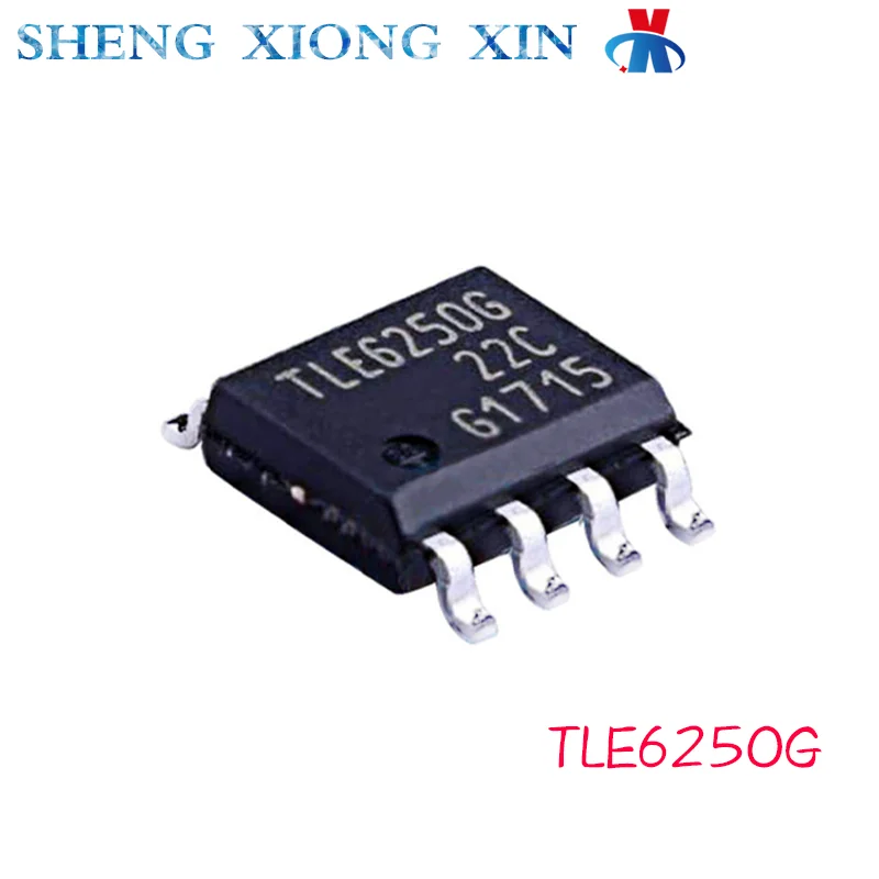 10pcs/Lot TLE6250G SOP-8 CAN Interface ICs TLE6250 6250 Integrated Circuit