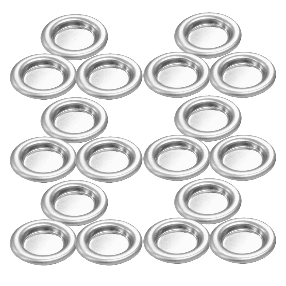 

100 Pcs Metal Incense Tray Cone Seat Desktop Burner Holder with Aluminum Alloy Aroma Plate for Sticks
