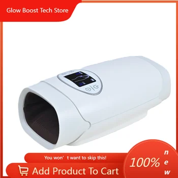 NYBest Sellers Cordless Electric Hand Massager Compression Air Pressure Point Therapy with Heat Electric Warmer