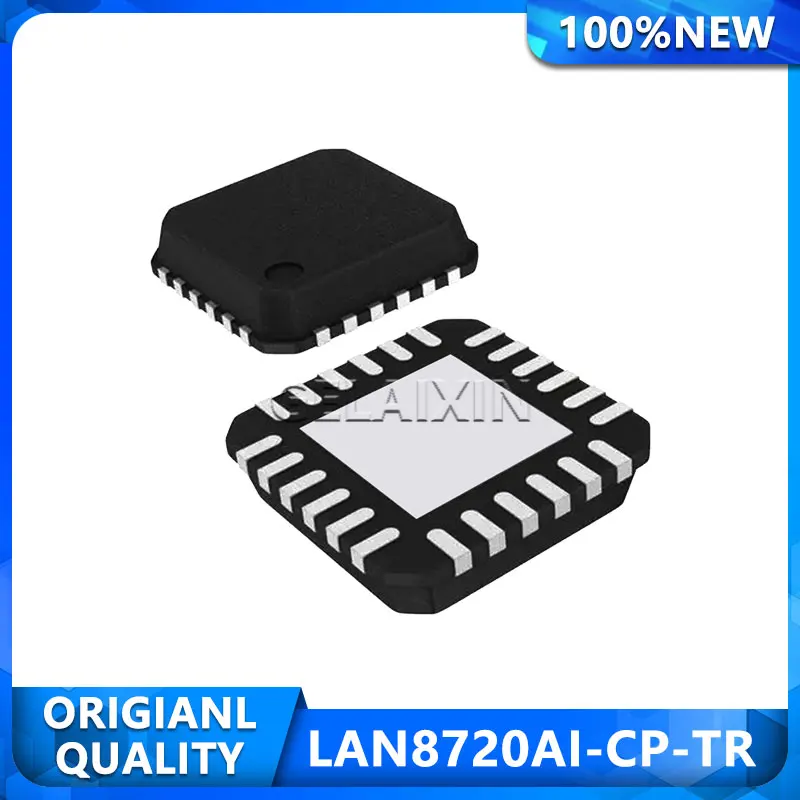 

10PCS LAN8720AI-CP-TR QFN24-EP(4*4) LAN8720AI-CP LAN8720AI LAN8720A LAN8720 100%Original genuine product