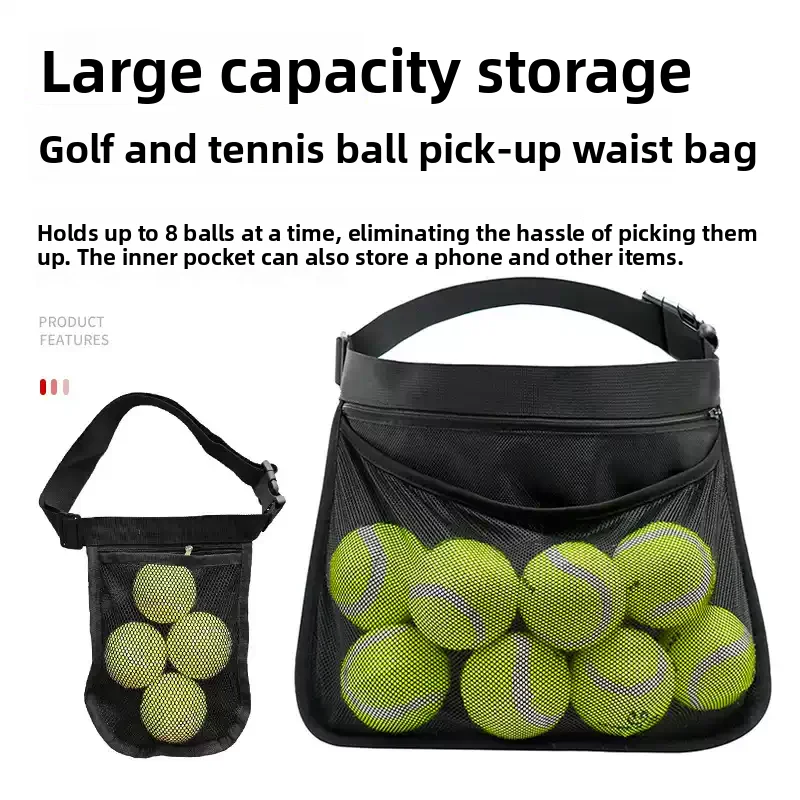 portable-outdoor-golf-ball-pick-up-bag-waist-bag-convenient-storage-pouch-for-tennis-pong-balls-sports-gear-accessories