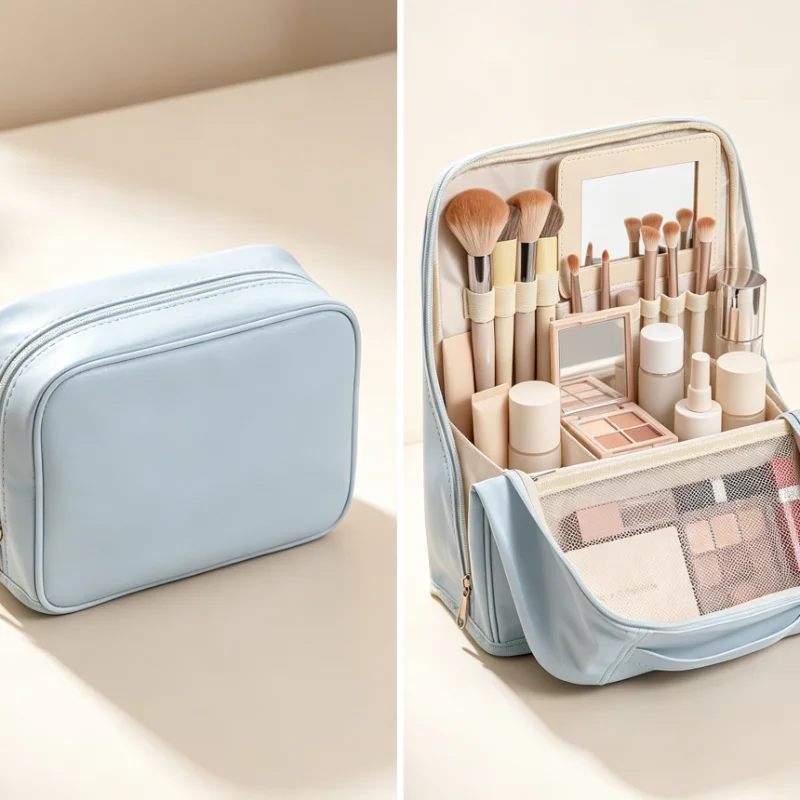 Bolsa de Maquiagem Grande com  - Makeup Organizer avaliação e preço