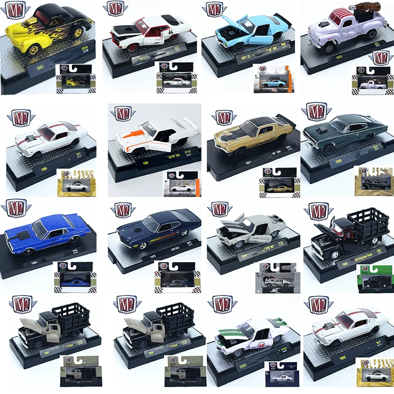 

M2 Machine 1:64 Спортивный автомобиль Пикап из сплава Литая модель автомобиля Коллекция украшений Детские подарки Новые модели в продаже