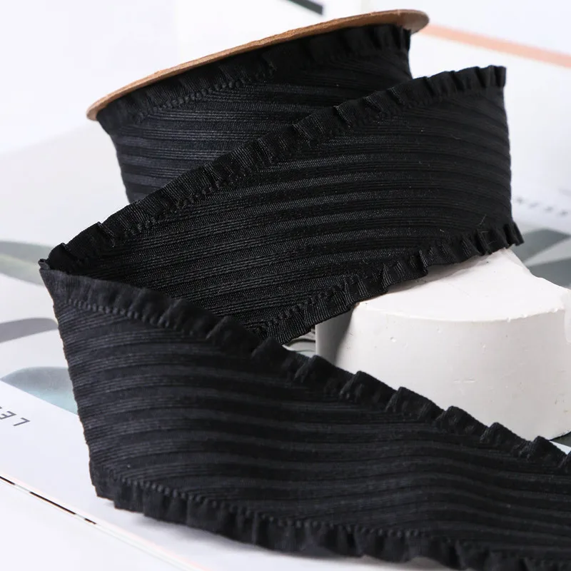 7.5CM wide high quality durable pants skirt belt / Short skirt lace jacquard waistband elastic / rubber band / loose tight