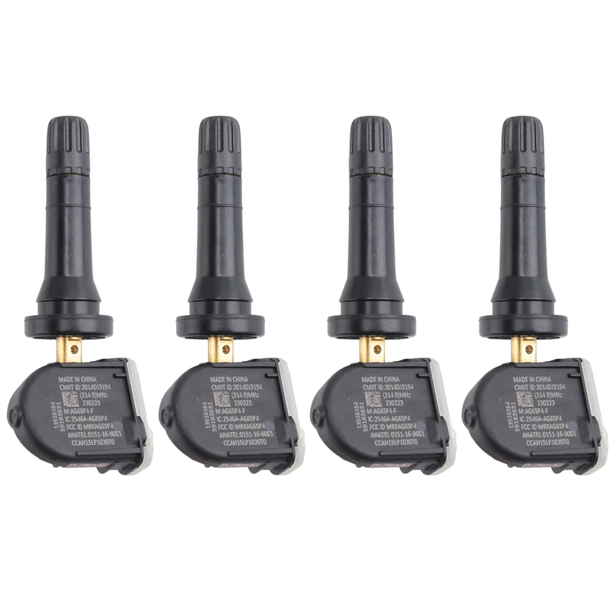 

For 2018 Chevrolet Equinox 315MHz 23445327 TPMS Sensor Tire Air Pressure Sensor 13516164 13586335 -A93R